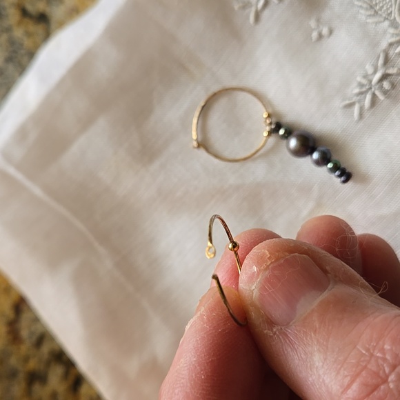 Fresh Water Pearls Earrings NWOT - Picture 3 of 7